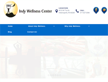 Tablet Screenshot of indywellness.com